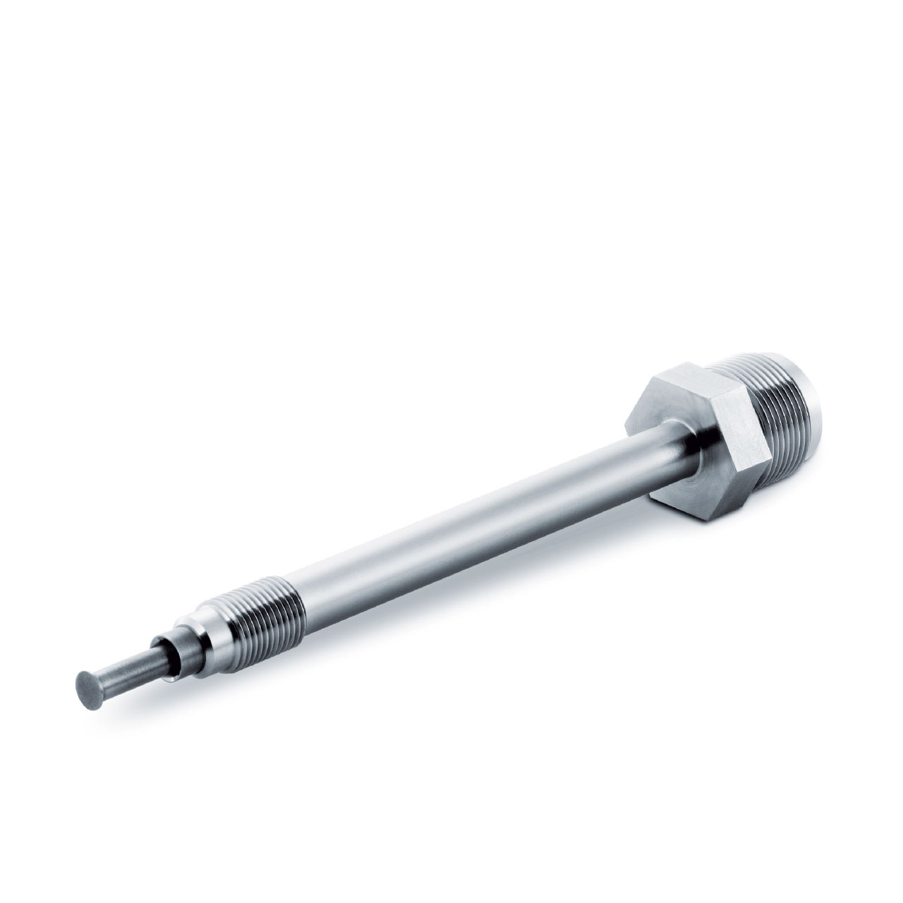 Injection housing with needle- constructional parts